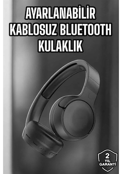 Kulak - 76 - Üstü Kablosuz Bluetooth Kulaklık Gürültü Önleyici Uzun - Csmo-tex - Şarj Süreli