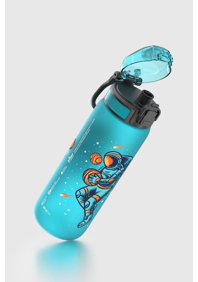 Renga Rybo-x Soft Touch Desenli 630 Ml Tritan Çocuk Matara 912162 Mavi MAvi