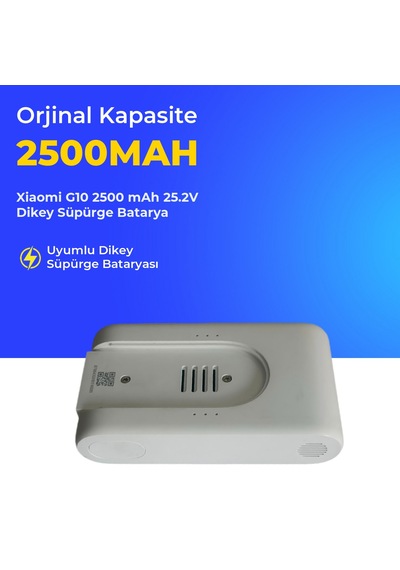Xiaomi G10 2500 Mah 25.2v Dikey Süpürge Batarya