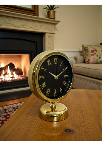 Prestige Gold Roma 25 X 20 Cm Metal Masa Saati