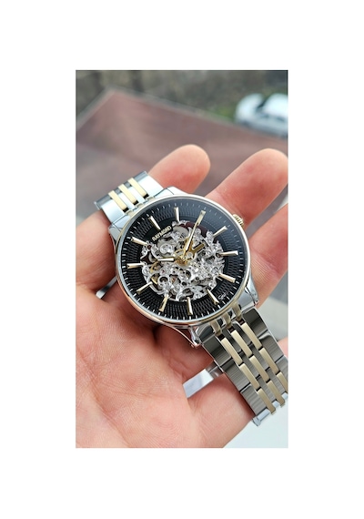 Skeleton G31275 - Özel Seri - Otomatik Erkek Kol Saati - İskelet Model - Ipgbk Gümüş