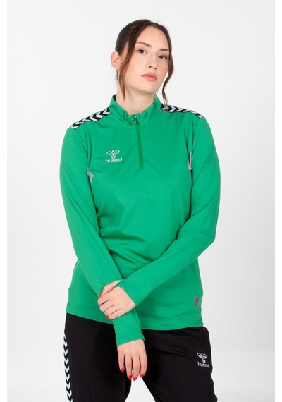 Hummel Otantik Antrenman Eşofman Üstü Koyu Yeşil