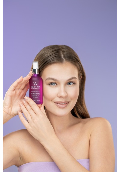 Volkan Ates Natural & Beauty Lavandula Angustifolia Saf Lavanta Yağı Sprey 100 Ml