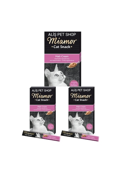 Miamor Cream Malt Yetişkin Kedi Ödülü 18 x 15 G