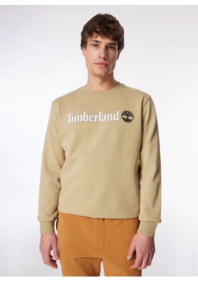 Timberland Kennebec Rıver Linear Logo Crew Neck Swe Erkek Sweatshırt Tb0a5ujydh41 Sarı
