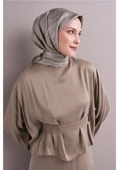 Armine Saf İpek Twill Eşarp 9630d 85 Menekşe