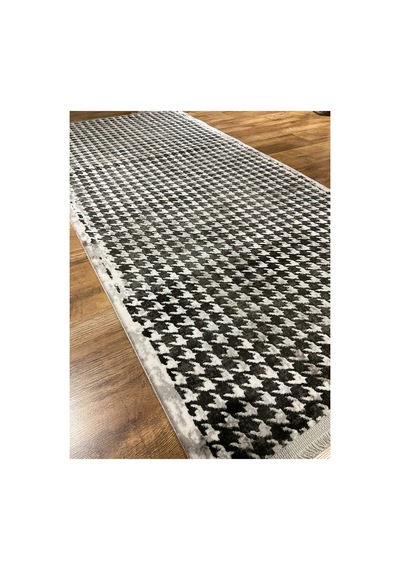 Quadro 3702 100x200 Antrasit Halı Gri