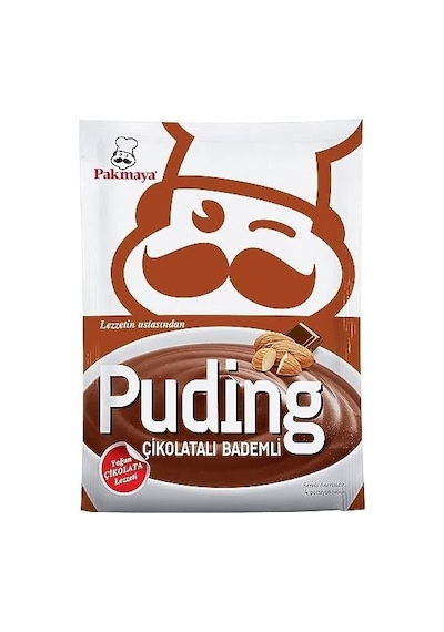 Pakmaya Puding Çikolatalı-bademli 125 Gr X 6 Adet