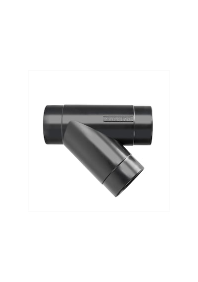 Powertec 70179v 2-1/2-inç Y-bağlantı Toz Toplama Hortum Konektörü, Siyah
