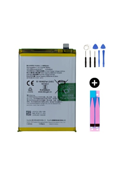 Realme Note 50 Blp877 Uyumlu A Kalite Batarya Pil + Montaj Seti