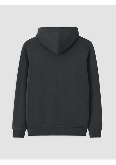 Lcwaıkıkı Classic Petrol Kapüşonlu Erkek Fermuarlı Sweatshirt