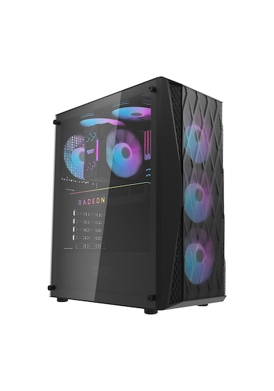 Aıgo Darkflash Dk352 650w 80+ Usb3.0 4x12cm Fan Temperlı Cam Sıyah E-atx Oyuncu Kasası
