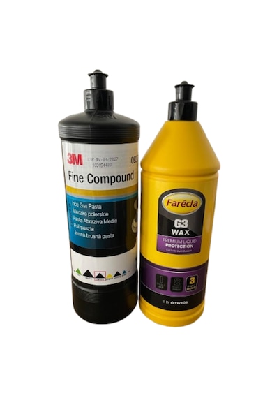 3m İnce Pasta 1 Lt - Farecla Wax Cila 1 Lt