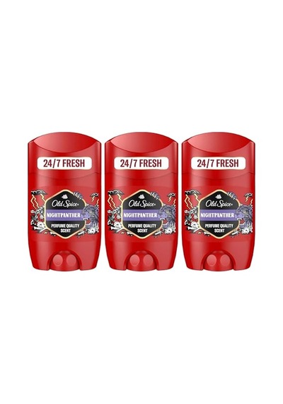 Tr Spice Night Panther Erkek Deodorant Stick 50 Ml 3lü Paket