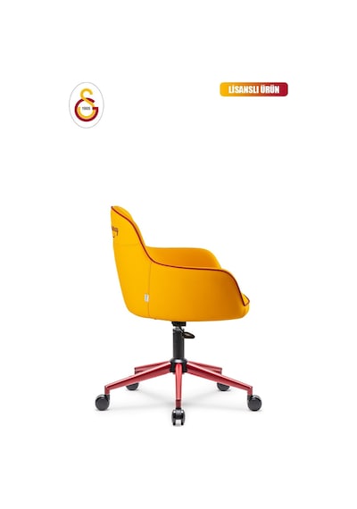 Fanchair X Galatasaray Icon Sarı Lisanslı Çalışma Koltuğu-105