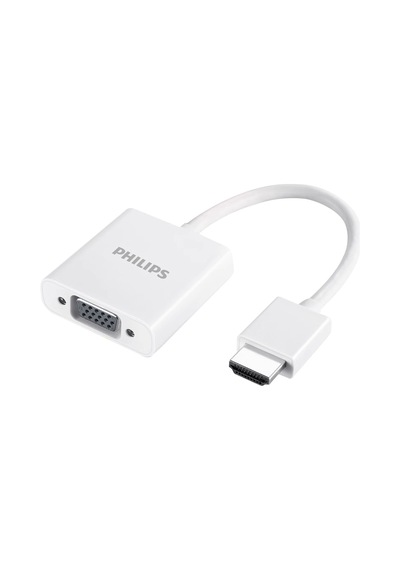 Philips Uyumlu Hdmı To Vga Laptop Pc Monitör Görüntü Converter Çevirici Hdmi Çıkışını Vga Girişine Çevirici Dönüştürücü