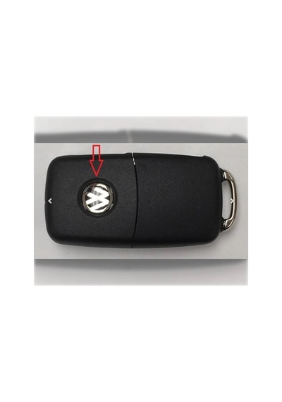 Volkswagen Anahtar Logosu 12mm Vw Kumanda Logosu 2 Adet 3c0837891a