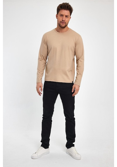Alexander Gardi Alexandergardı Bisiklet Yaka Basic Regular Fit Sweatshirt E23-00160 00 001