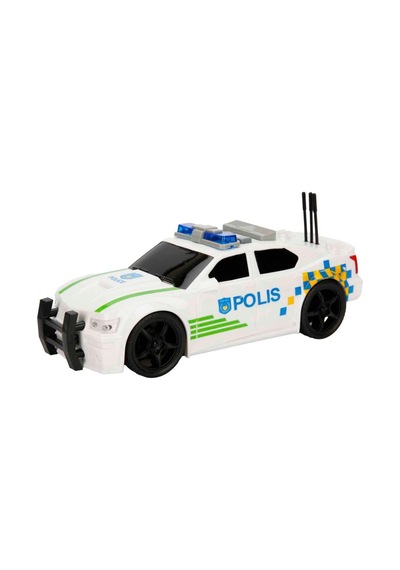 1:20 Maxx Wheels Sesli Ve Işıklı Polis Arabası 19 Cm