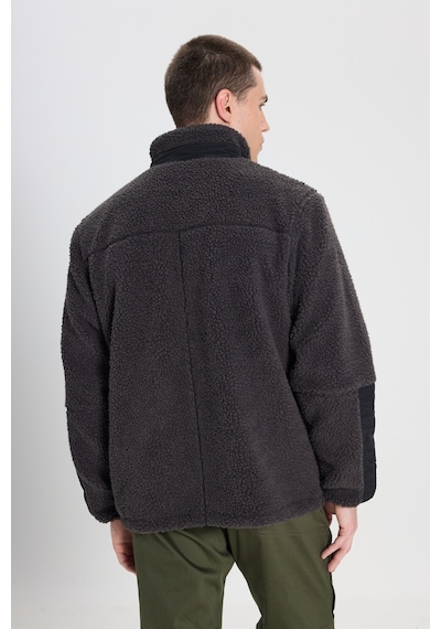 Wrangler All Terrain Gear Relaxed Fit Geniş Kesim Antrasit Sherpa Ceket W232218003 Antrasit Wrangler All Terrain Gear Relaxed Fit Geniş Kesim Antrasit Sherpa Ceket W232218003 Antrasit