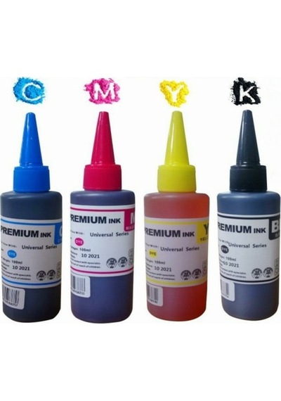 Photo Print Premium® Epson T664 L3050 L3060 L3070 Uyumlu 4 Renk K