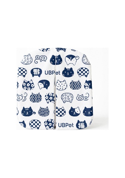 Ubpet C20 Uyumlu Kedi Tuvaleti Perdesi Kum Dağılım Önleyici Mıknatıslı Giriş, Premium Kumaş, Beyaz