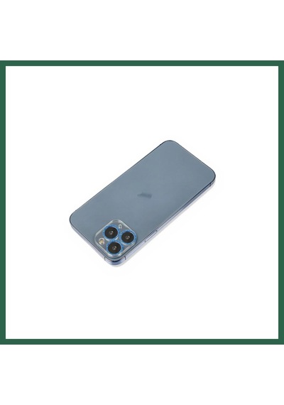 Bezos İphone 11 Pro Uyumlu Shine Kamera Lens Koruma Cam - Mavi Bzs01