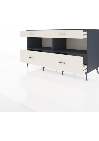 Kronos Konsol 2 Raflı 4 Çekmeceli 176x59x99 Antrasit-antrasit/ay Antrasit-antrasit/aytaşı Kronos Konsol 2 Raflı 4 Çekmeceli 176x59x99 Antrasit-antrasit/ay Antrasit-antrasit/aytaşı