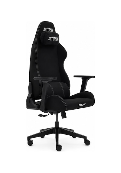 Titanseat Crow Black Kumaş Oyuncu Koltuğu Cccc1ttns0020 Çok Renkli