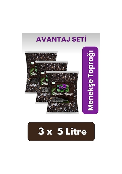 Plant Home Powermix 15 Litre Menekşe Toprağı- Sardunya Ve Salon Bitkisi Toprağı Karışımı 15 L