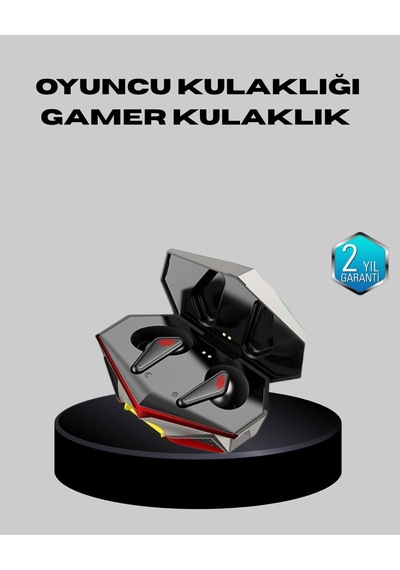 Bluetooth 5.0 Kablosuz Kulaklık Led Işıklı Silikonlu Tasarımlı Mh-hs2796-2015