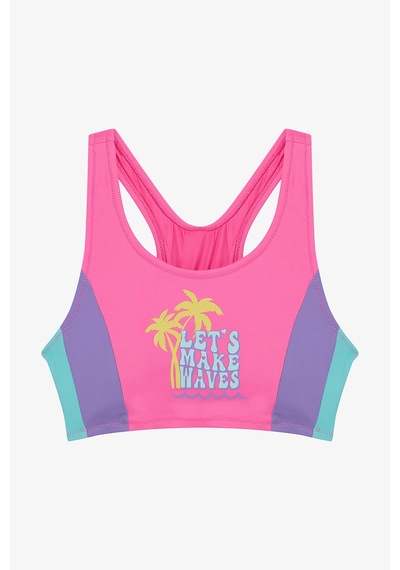 Penti Lila Genç Kız Paradise Halter Yaka Bikini Takımı