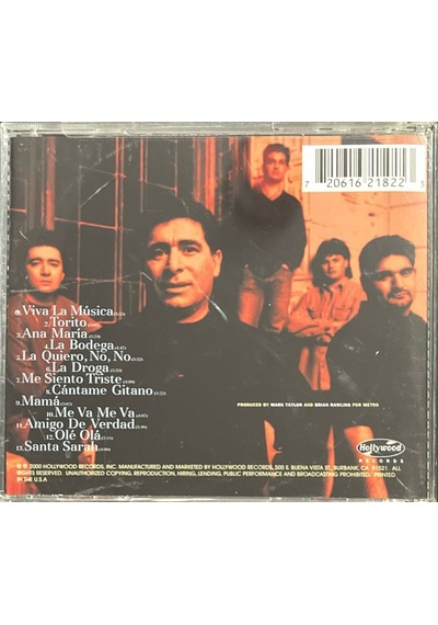 Müzik Cd Sidir - Plak Değildir Cd Viva Gipsyland La Musica Cd