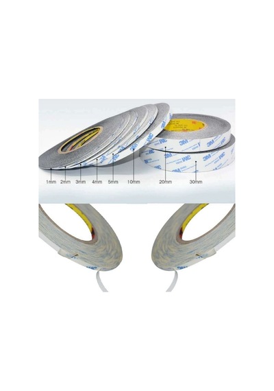 2 MM/50mt Çift Taraflı Bant Ekran Cam Kasa Tamir Bantı-şeffaf N11.4789