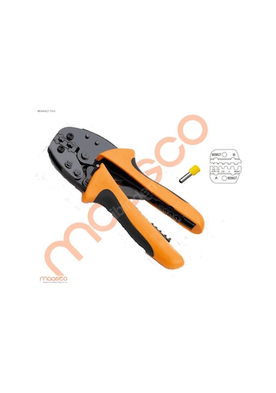 Maasco Pz-6-5 901146 Yüksük Sıkma Pensesi 0.5-6 Mm2 Arası
