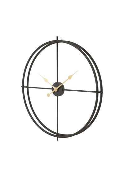 Mudo Home Clara Black Duvar Saati 60cm Siyah