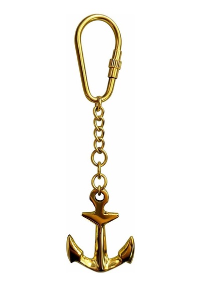 Pirinç Çapa Anahtarlık 2512e