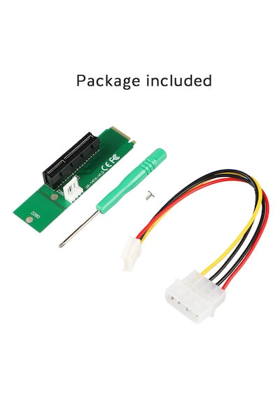 Alfais 4436 M.2 Ngff Ssd To Pci-e Express 4x Çevirici Dönüştürücü Riser Kart Adaptörü