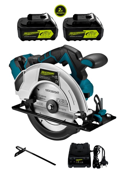 Reschmann R-5931 21V 185MM Profesyonel Şarjlı Dairesel Testere
