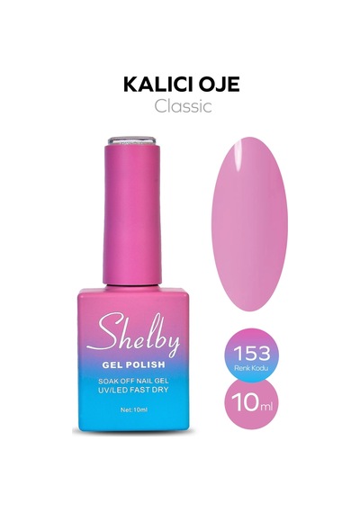 Shelby 10 Ml. A153 Kalıcı Oje
