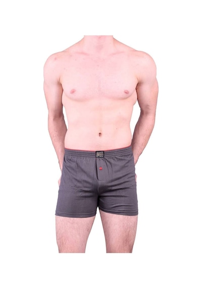 Anıt 5'li Antrasit Penye %100 Pamuk Boxer