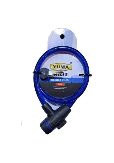 Yuma Ym-751 80 Cm 12 Mm Bisiklet Kilidi Standart