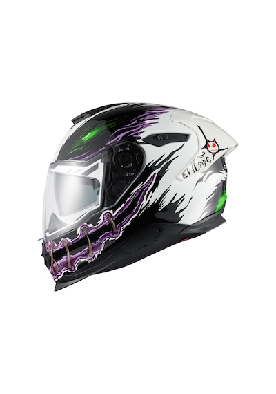 Nexx Y.100R Night Rider Kapalı Motosiklet Kaskı Beyaz