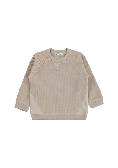 Civil Boys Parçalı 2-5 Yaş Sweatshirt - Bej