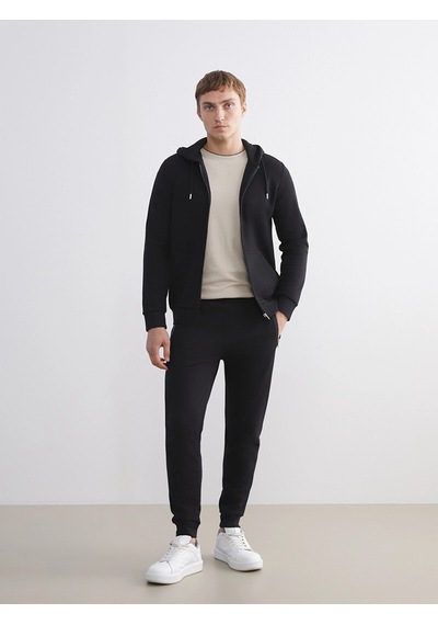LC Waikiki Lcwaıkıkı Classic Siyah Kalın Erkek Jogger Eşofman Altı New Blakız Çocuk