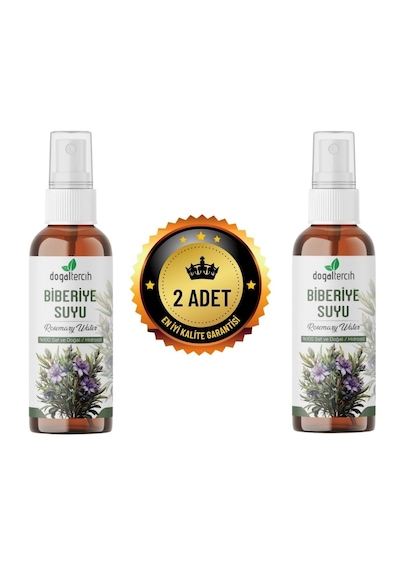 Doğaltercih Biberiye Suyu Hidrosol 100 Ml X 2 Adet