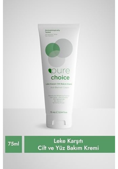 Choice Leke Karşıtı Cilt Bakım Kremi 75 Mililitre