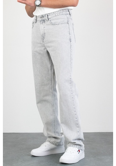 HLT Jeans Erkek Açık Gri Straight Baggy Fit Likrasız Rahat Kesim %100 Pamuk Loose Jean Pantolon Oliver AÇIK GRİ HLT Jeans Erkek Açık Gri Straight Baggy Fit Likrasız Rahat Kesim %100 Pamuk Loose Jean Pantolon Oliver AÇIK GRİ
