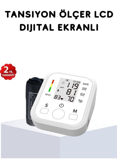 Üst Koldan Ölçüm Dijital Tansiyon Aleti - Ihb Aritmi Uyarılı Ve Çift Hafızalı