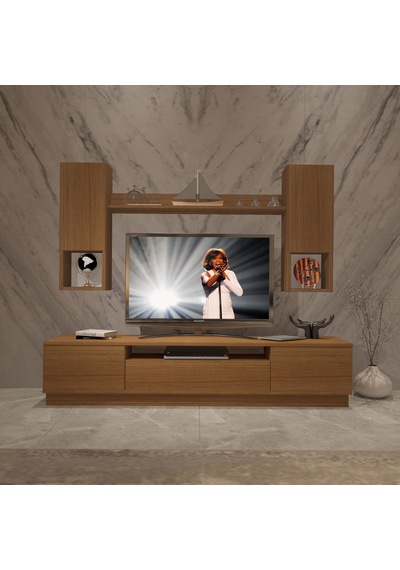 Decoraktiv Trendstyle 5das Mdf Tv Ünitesi Tv Sehpası Ceviz
